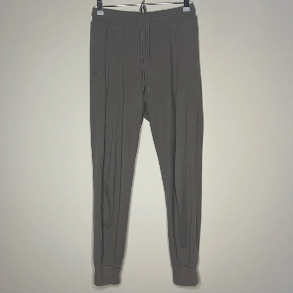 ARITZIA SUNDAY BEST Jesse Tan Baby Waffle Knit Soft Jersey Joggers